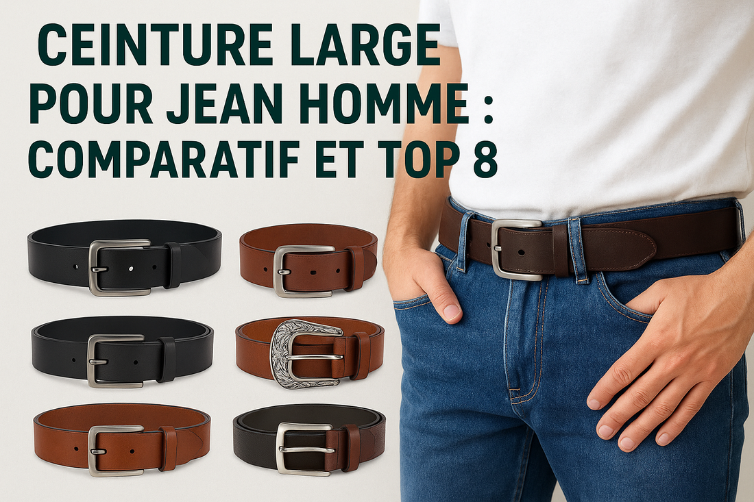 Ceinture large pour jean homme : comparatif et top 8