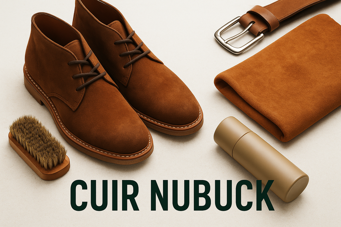 Cuir nubuck : définition, différences, avantages, entretien
