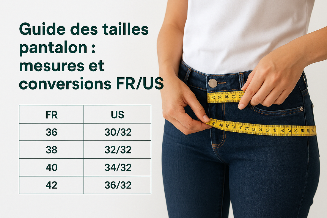 Guide des tailles pantalon