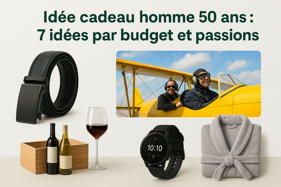 Idée cadeau homme 50 ans : 7 idées par budget et passions