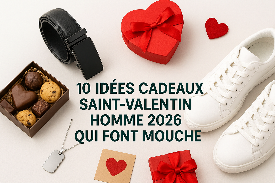  idées cadeaux Saint-Valentin homme 2026